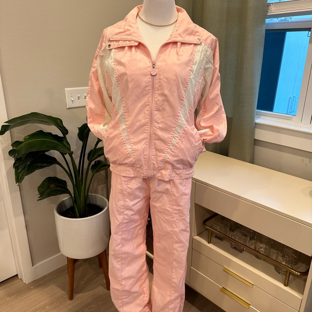 VINTAGE Sportelle Light Pink Tracksuit